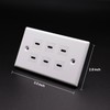 MOTONG 6Ports USB Type C Wall Power Charger Charing Outlet