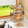 BSTSLL Bathroom Counter Organizer,Bathroom Countertop Organizer with Baskets,Vanity Organizers,Counter Shelf,Countertop
