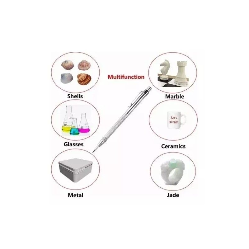 TO Rayador De Metales Carburo Tungsteno Punta Reemplazable 13pc