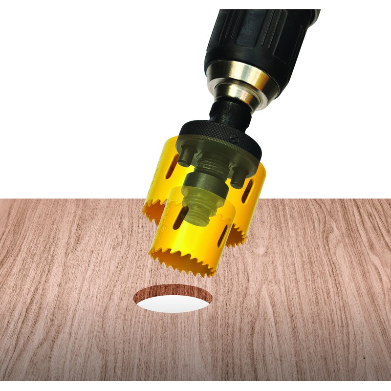 C.K T3216 Hole Enlarging Adapter, Black