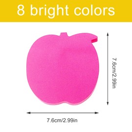 Sticky Notes, 560 Sheets 3 × 3 Inches Self Sticky Notes Pad, Colour Sticky Notes, Bright Colors Self-Stick Pads for Home Office Notebook(8 Color)