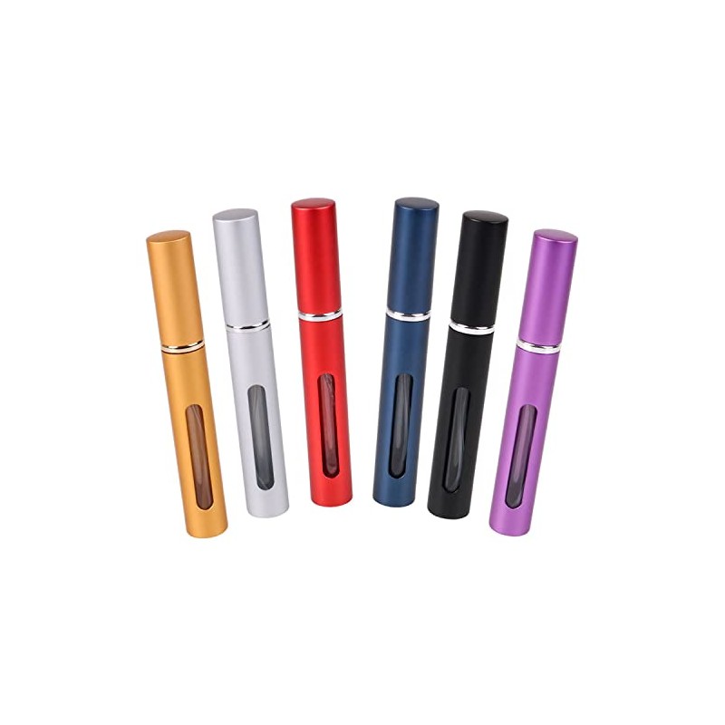 Faoyliye 5ml Portable Mini Travel Perfume Bottle Atomizer Refillable Empty
