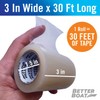 Repair Tape for Fabric and Vinyl 30ft x 3in, Clear
