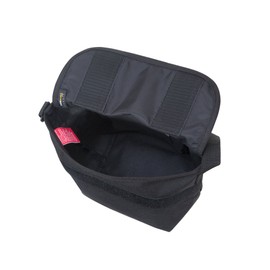 Manhattan Portage Midnight Mini NY Messenger Bag With Zip Pocket And Spacious Compartment Water Resistant Cordura 1000D (Grey)