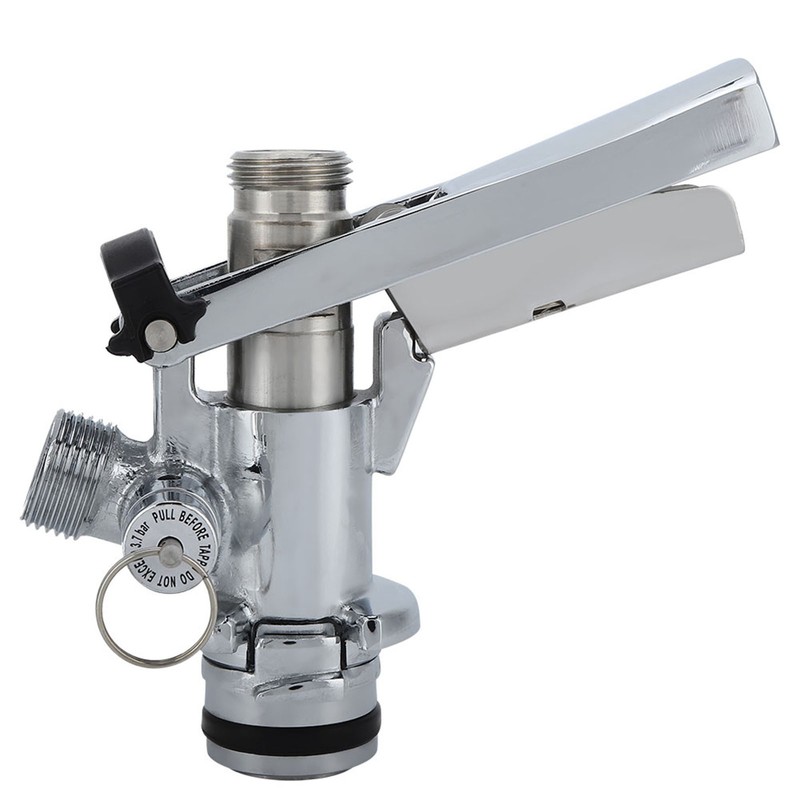 G5/8 U Type Stainless Steel Beer Keg Coupler Dispenser Accessory