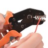 IWISS SN-2549 Precision Simultaneous Crimping Pliers, Ratchet Type, Open Barrel