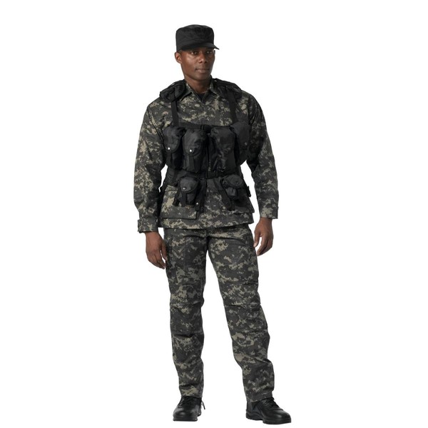 Rothco Tactical Assault Vest, Black