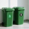 Bueake Pack of 16 Recycle Sticker for Trash Bins self