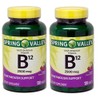 Spring Valley Sublingual B12, Cherry Flavor, 2500 mcg, (Pack of