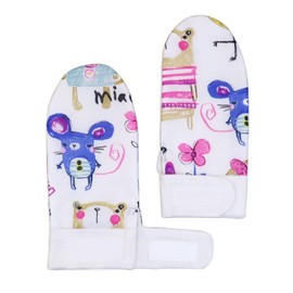 rainbowstar Waterproof Sensory Chew Gloves Mouthing Stimming Glove for Autism ADHD SPD Oral Motor Children Chewing Mittens for Special Needs (M)