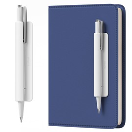 ELETIUO Pencil Holder For Most Pens,Pencils,Self-Adhesive Stick To Notebooks,Diary,Desks,Whiteboards Or Any Surface,Silicone Pen Holder For Home,Office And Desk Organization,White