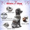TENGZHI Dog Christmas Sweater Classical Argyle Knitted Cat Ugly Xmas