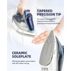 Steam Iron for Clothes, 1750W Clothes Iron with Durable Ceramic