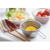 Yoshikawa SJ1391 Bowl, Silver, 5.5 inches (14 cm), Graduated, Fits