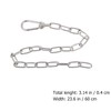 LIOOBO Fitness Chain, Fitness Extension Chain, 23.6 x 1.6 inches
