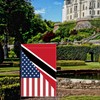 Trinidad and Tobago USA Friendship Garden Flag,18×12 inch Trinidad&Tobago Decor,Heavy