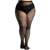 MERYLURE Indestructible Ultra Sparkly Tights for Women, Rhinestone Fishnet Party