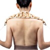 Hovom Wood Back Massage Roller Rope Tool,Lymphatic Drainage,Wood Therapy Massage