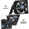 OSALADI Portable Foldable Laptop Cooler Dual USB Fans Height Computer