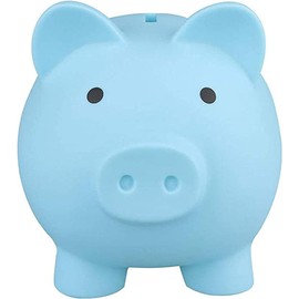 WSADZXC77 Cute Piggy Bank Plastic Pig Money Bank Adult Piggy Bank Mini Small Pig Money Box Coin Bank Plastic Piggy Bank for Boys Girls Children C