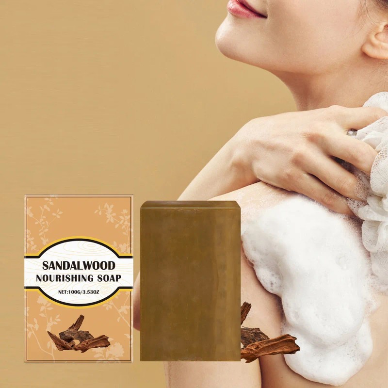 J Soap Sandalwood, Nutritivo, Limpiador, Nutritivo, Sándalo