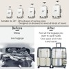 Packing Cubes, 9 Set Packing Cubes with Shoe Bag &
