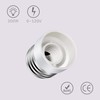 DiCUNO Adaptador de enchufe E26 a E12, convertidor de foco
