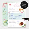 MeinBaby123® 10 Children's Birthday Party Invitation Cards, Girls Birthday Invitations