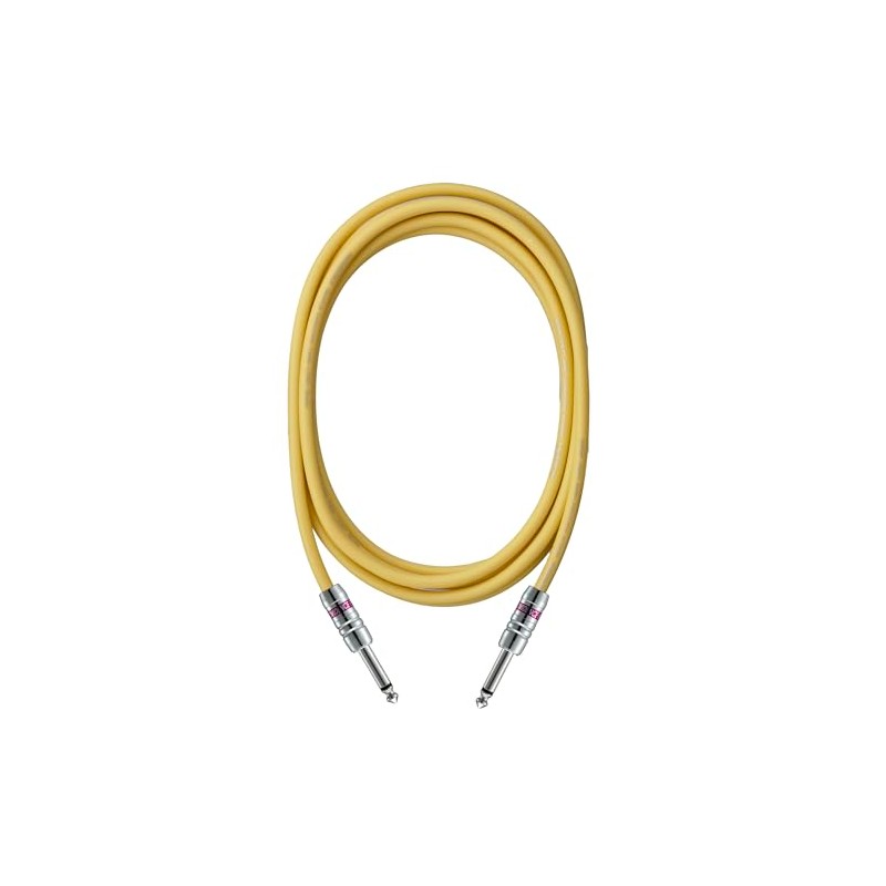 Providence LE501 Shielded Cable 2m S/S Plug (Straight/Straight) Yellow
