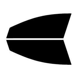 PreCut Front Door Window Tint Kit Compatible with Hyundai Sonata 2011-2015 Hybrid, 50% VLT