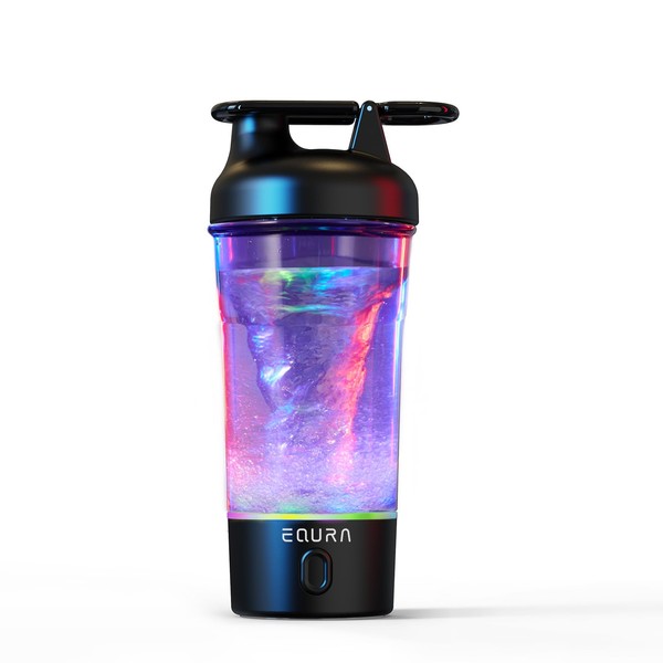 EQURA Shaker Electric Protein Shaker, 750 ml Shaker Cup for
