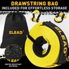 3" x 30Ft Recovery Tow Strap Heavy Duty with Hooks
