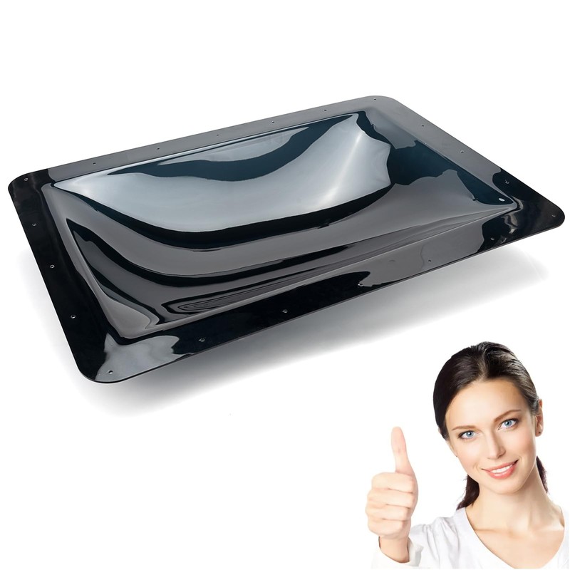 GEATaaT RV Skylight Outer Dome,18"x26" OD Universal Skylight Fits All
