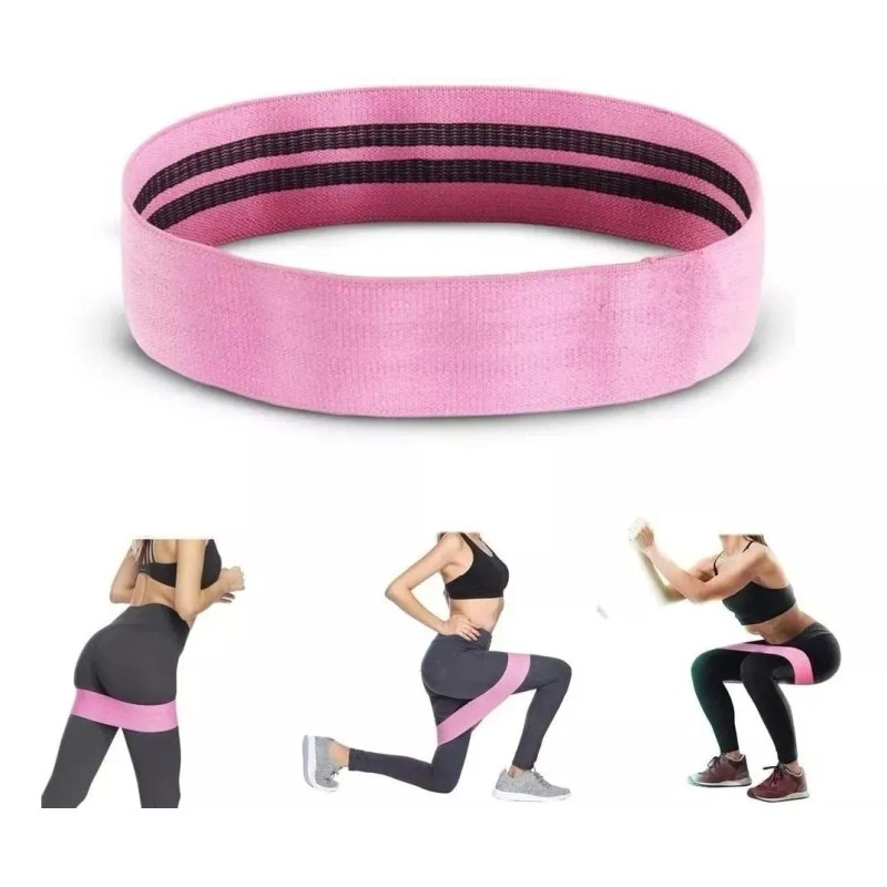 Blandar 3 Banda Elástica Liga De Resistencia Pilates Cadera Glúteo