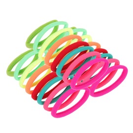 Beavorty Elastic Hair Ropes Small Ponytail Holders Neon Hair Accessories for Baby Girls Fashion