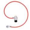 CO2 Mini Gas Regulator 5/16in Gas Line Assembly Quick Connector