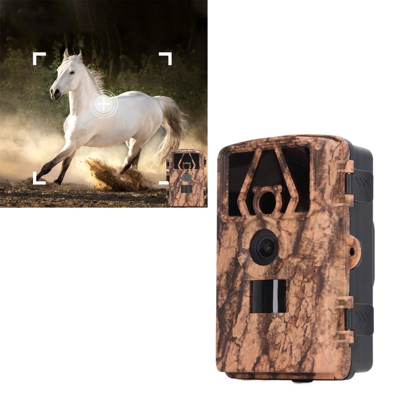 Trail Camera IP66 Waterproof 4K 60MP 0.2s Trigger 120° Wide