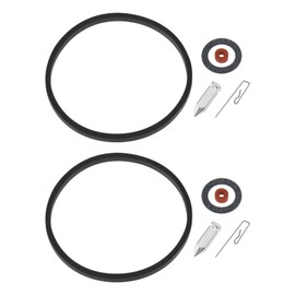 OTOTEC 10-Piece Lawn Mower Carburettor Repair Kits, Compatible with Tecumseh 631021 631021A 631021B Lawn and Garden Bowl Seal Bowl Nut Seal for Carburettor Engine Carburettor