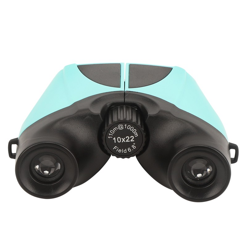 10X22 Plastic Compact Body Outdoor Portable Easy Focusing Binocular Telescope