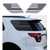 Compatible with Ford Explorer 2011-2019 | Precut American Flag Window