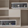 Perfeclan 1:64 Scale Model Car Display Case, Vehicle Garage Display