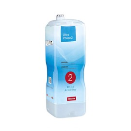 Miele's UltraPhase 2 Detergent for Whites and Colors, Aqua Fragrance 1.4 Liters, 63 Loads