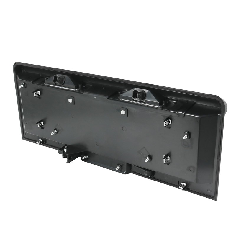 RUIANOMG Rear Tailgate License Plate Pocket Panel Replacement for Hummer