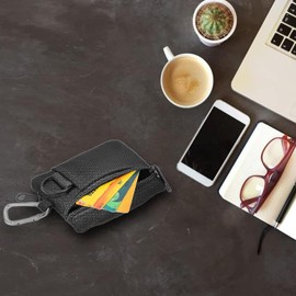 Bolsa Táctica Molle con Mosquetón Bolsa para Exteriores EDC Molle Cartera EDC Molle para Exteriores Mini Estuche Portátil para Tarjetas de Llaves Bolsa EDC Monedero Hombre Riñoneras para Senderismo