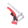 Ratcheting Table Clamp, Chrome Vanadium Steel Clamp Fixture for Woodworking,