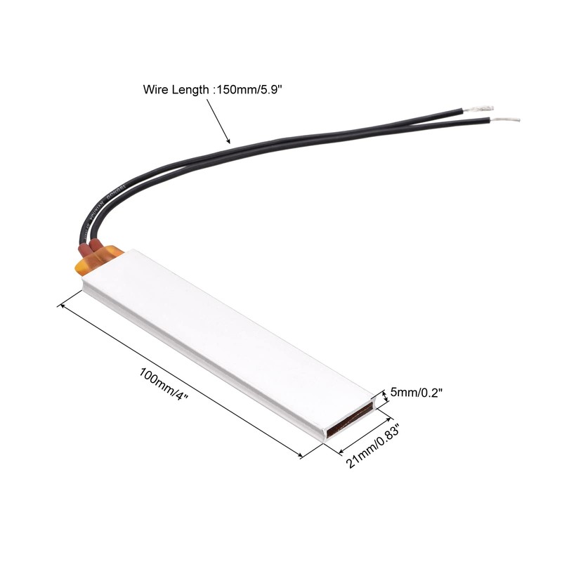 MECCANIXITY PTC Heating Element 24V 3W-25W 70C Consistent Temperature Ceramic