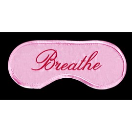 LIGHT PINK Satin BREATHE Sleep Eye Mask Blindfold Rest Nap Travel USA Seller