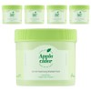 Arial Apple Cider All Kill Cleansing Bubble Pads, 60 sheets, 5 pieces / 아리얼 애플사이다 올 킬 클렌징 버블 패드, 60매입, 5개