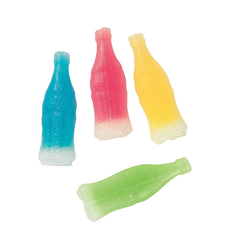 Bayside Candy Syrup Filled Wax Bottles- Nik Nip Candy Bottles