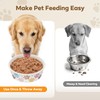 Etersky 50 Pack Disposable Dog Bowls, 16 oz Paper Pet